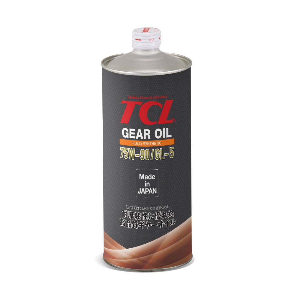 Трансмиссионное масло TCL 75W90 GEAR GL-5, 1л