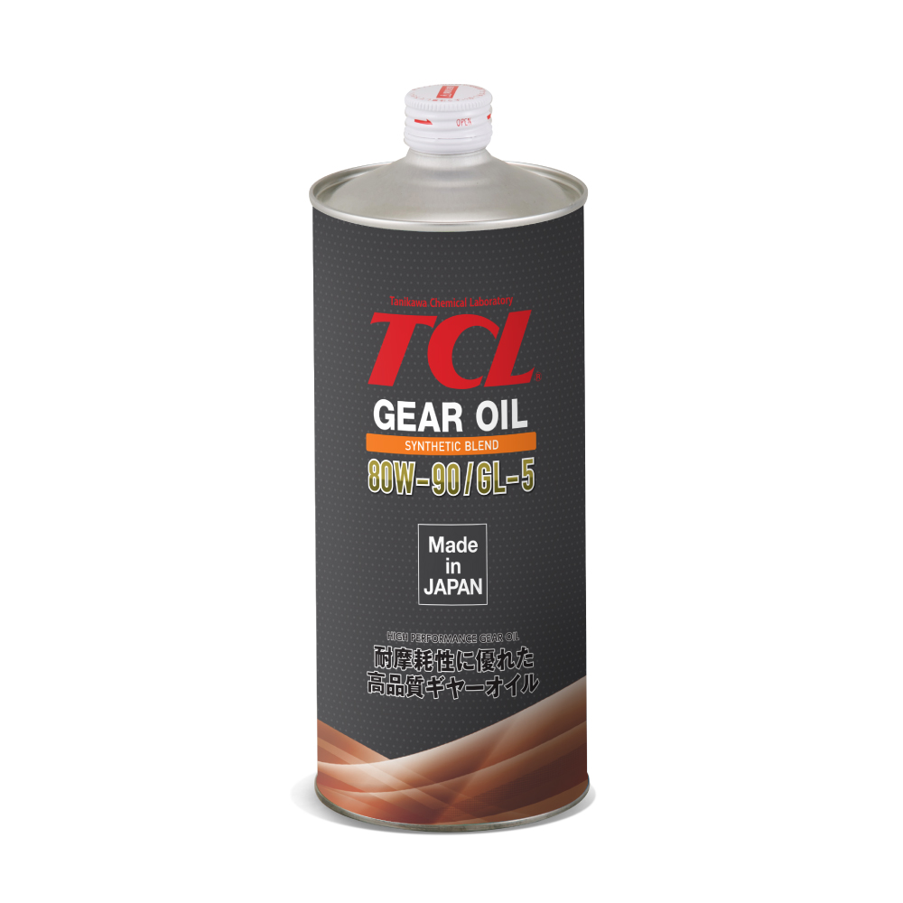 Трансмиссионное масло TCL 80W90 GEAR GL-5, 1л